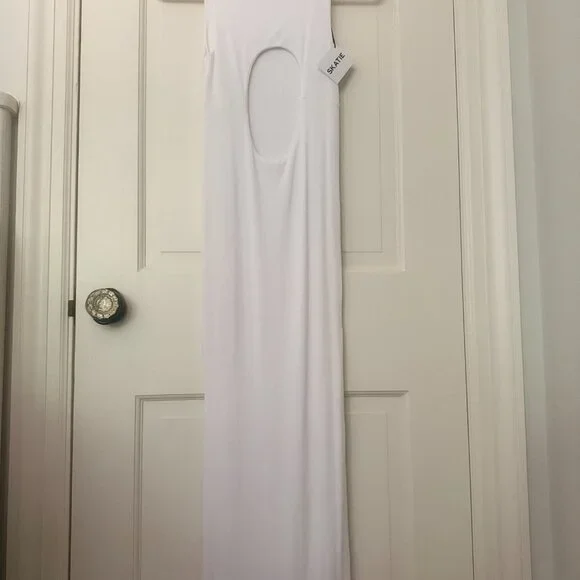 *NWT* Skatie Bre Dress Ribbed - White - Picture 4 of 6